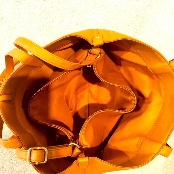 Merona large tote - yellow/canary color - Picture 11 of 13